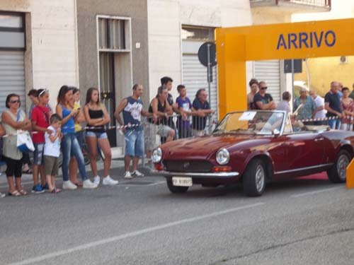 Urso su Fiat 124 Spider (Candia 2014)